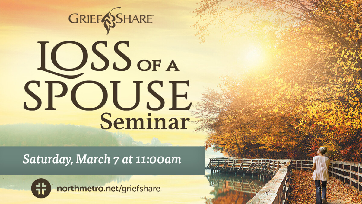 Loss of a Spouse Seminar