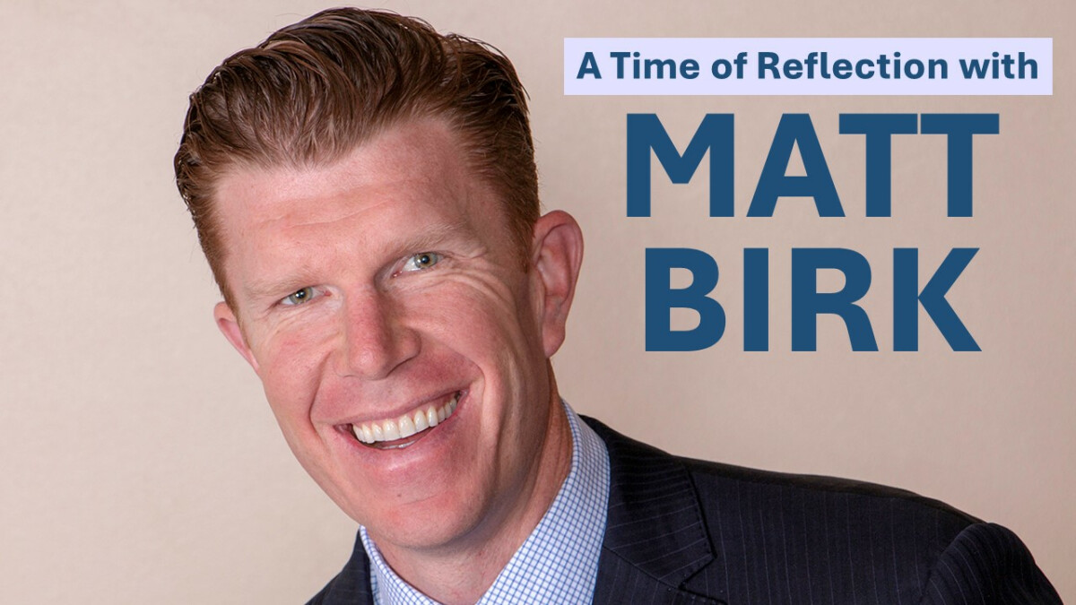 Matt Birk:  Talk on Life & Being a Disciple of Christ