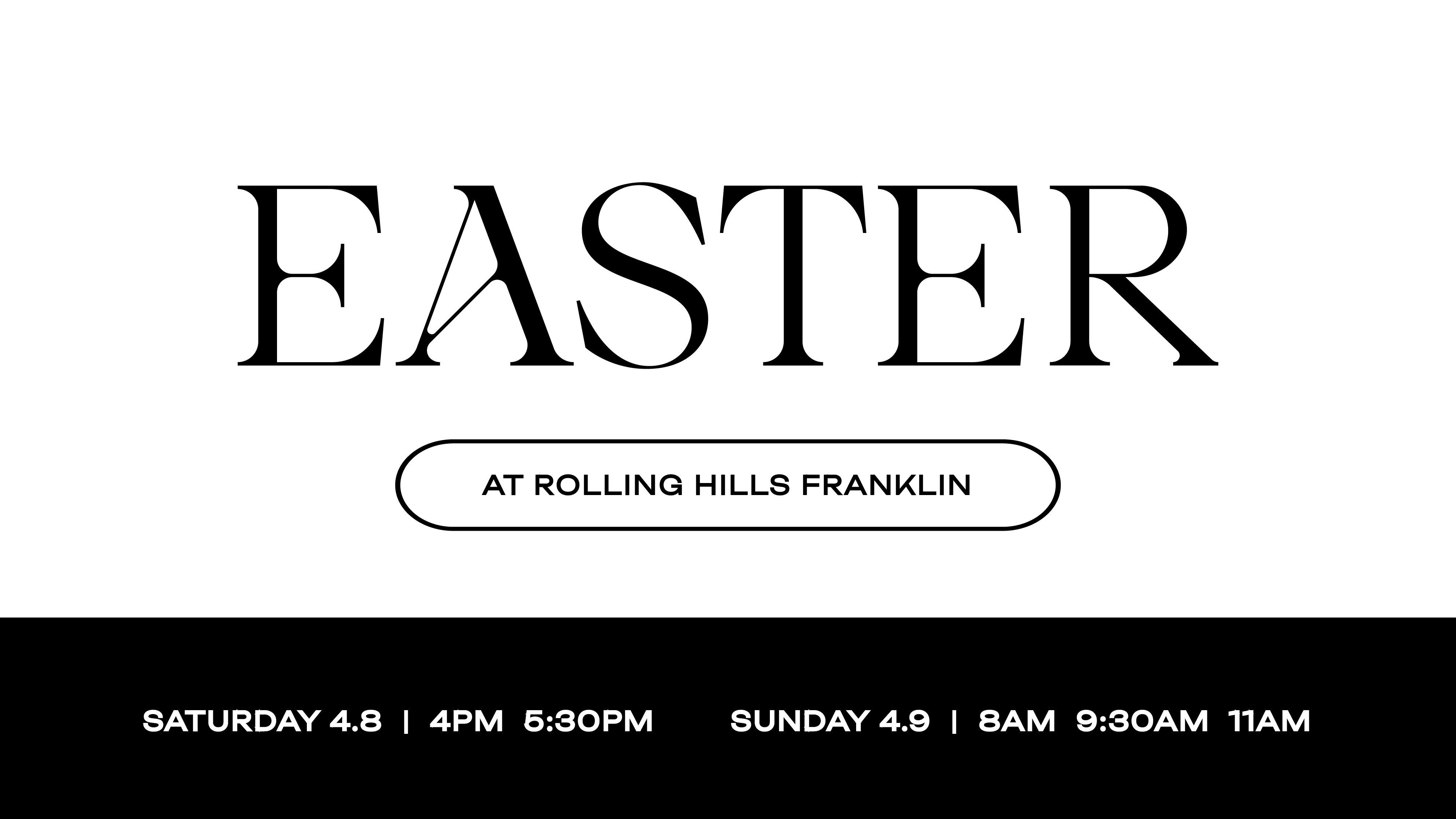 Easter Service | Saturday