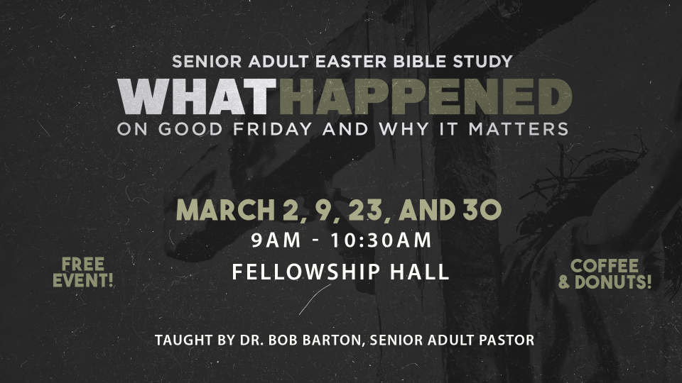 Senior Adult Easter Bible Study