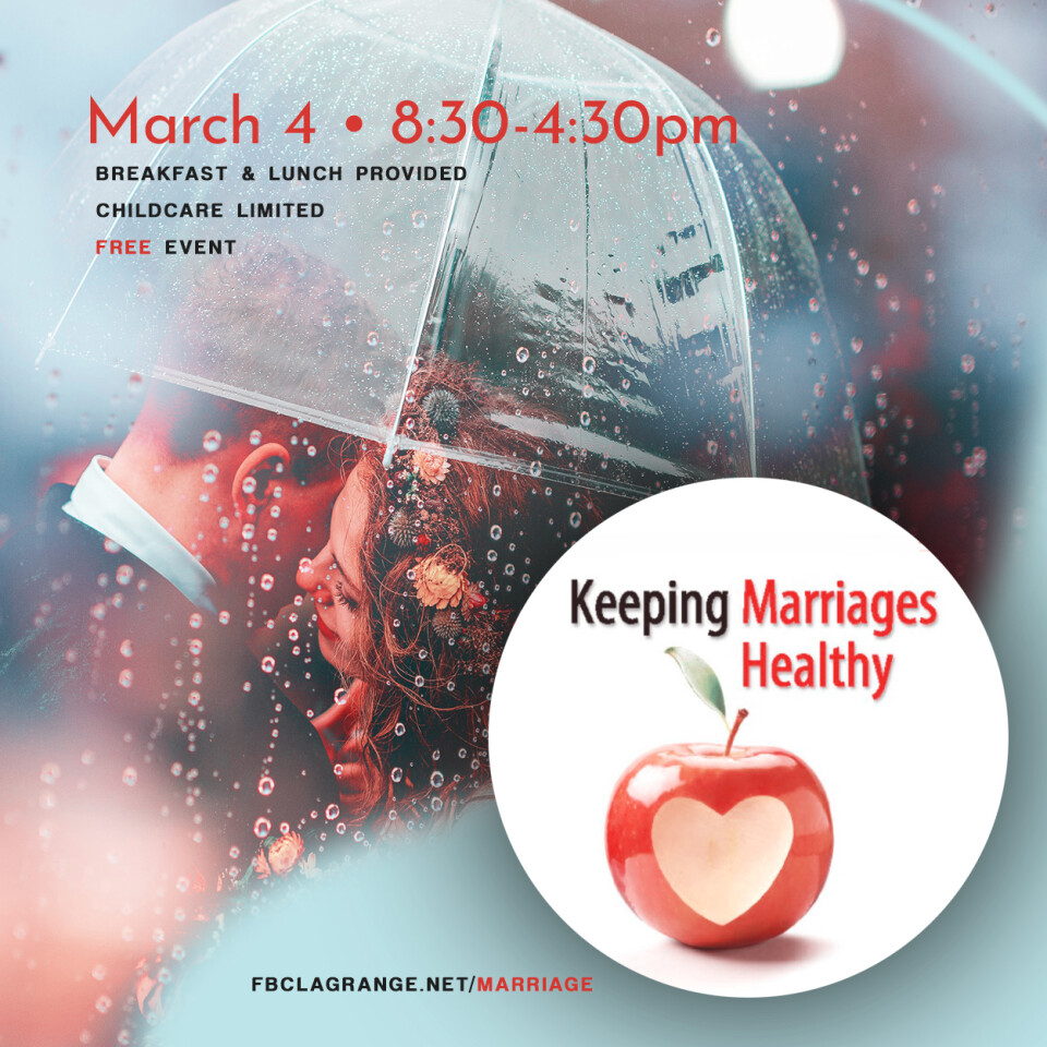 Keeping Marriages Healthy