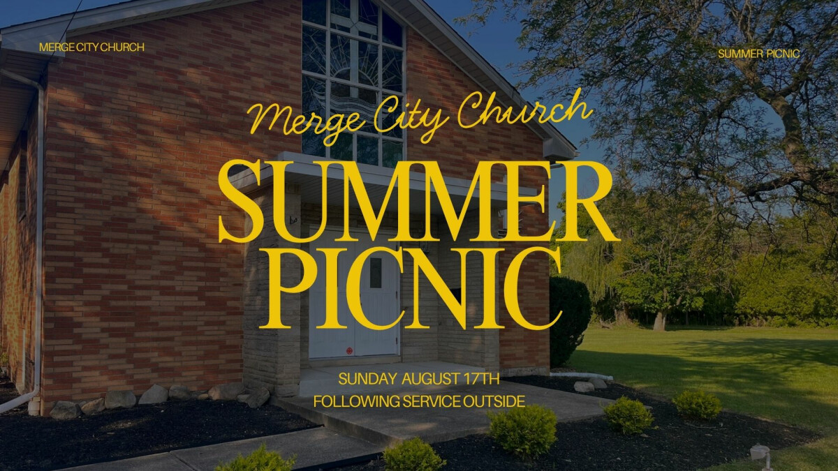 Merge City Church Picnic