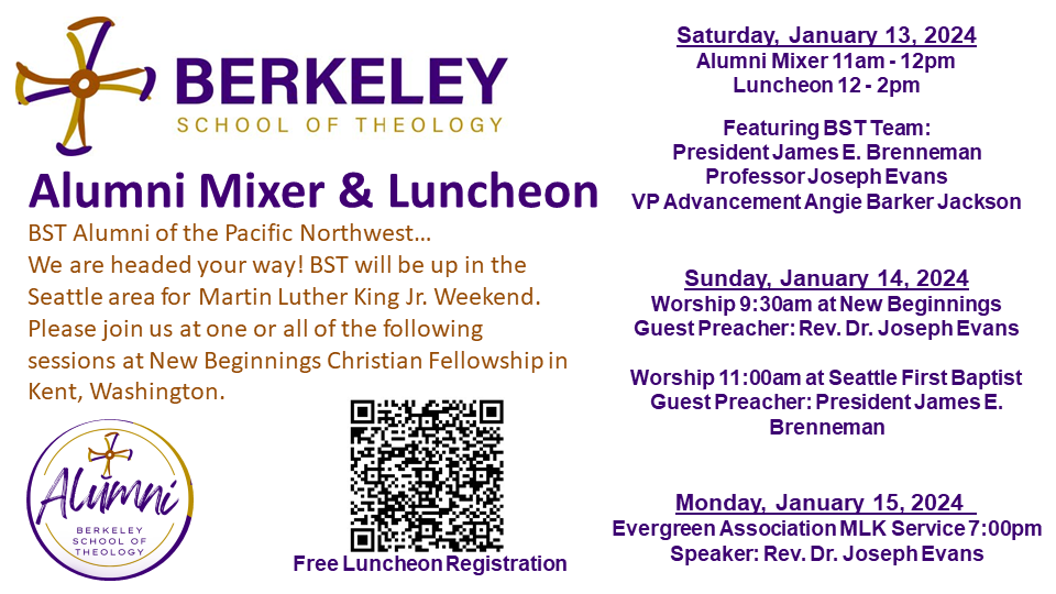 Berkley School of Theology - Alumni Mixer & Luncheon