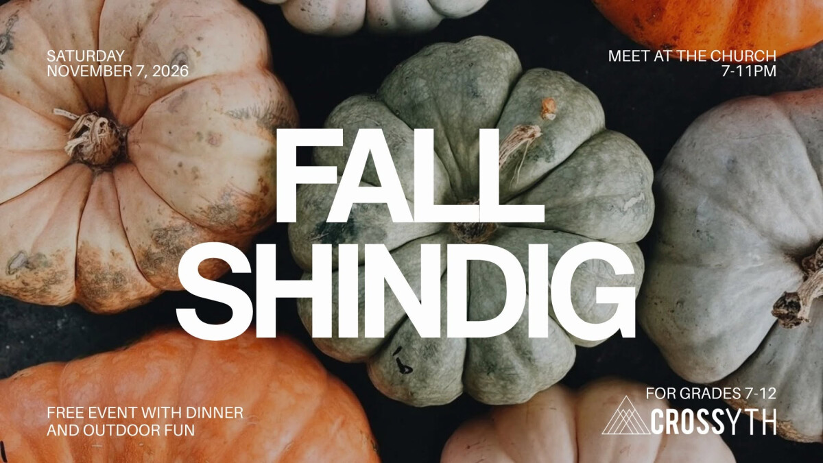CrossYTH: Fall Shindig 2026