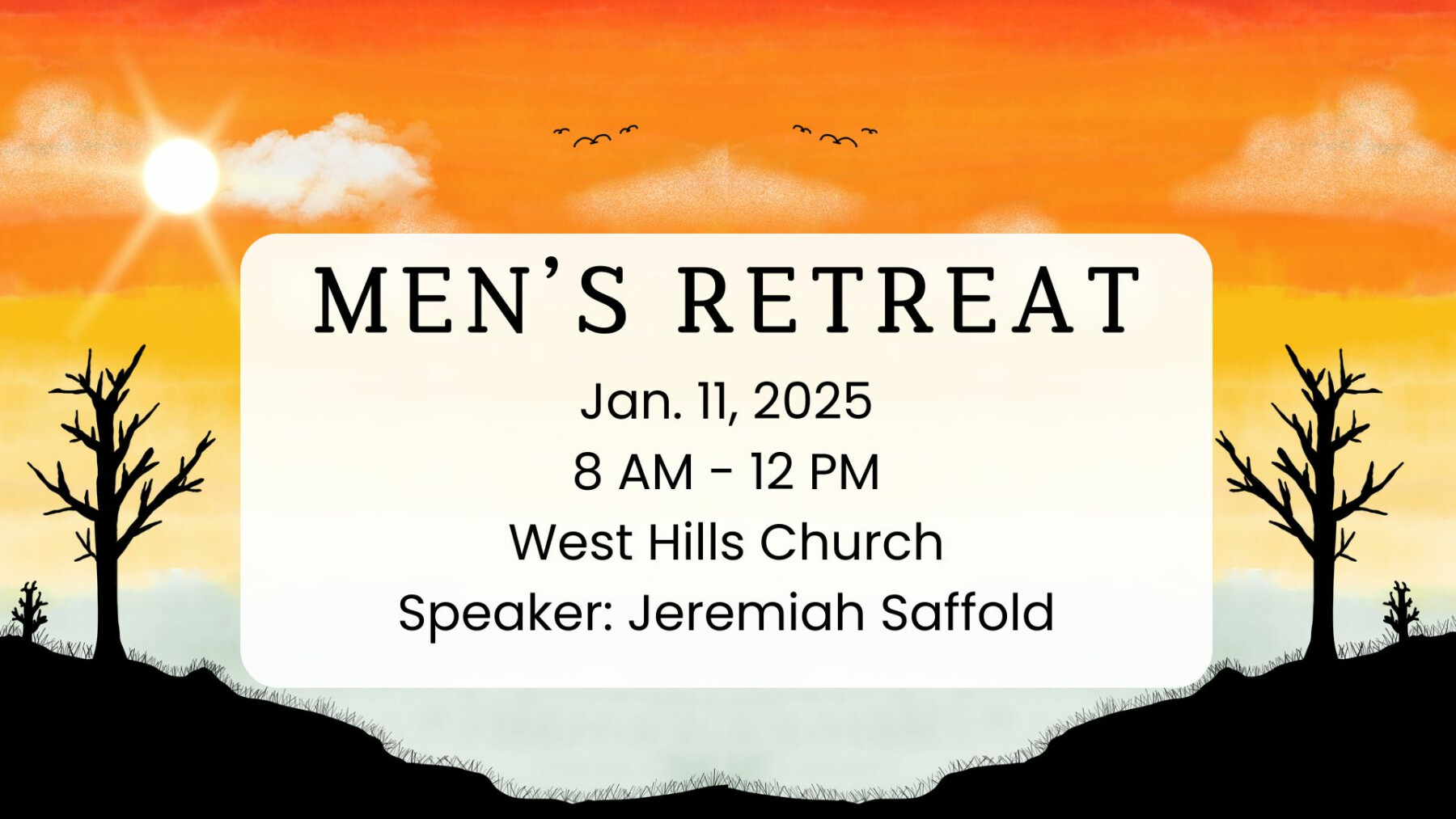 Men's Retreat