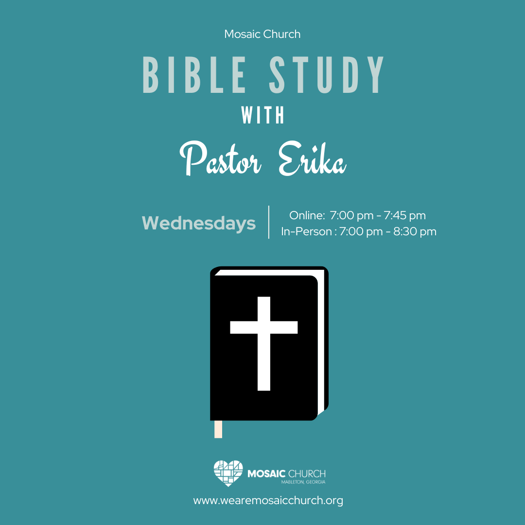 Bible Study with Pastor Erika
