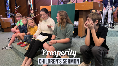 Prosperity: Children Sermon