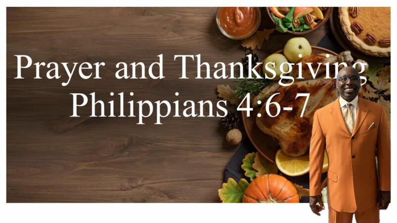 Prayer and Thanksgiving