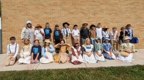 2nd and 3rd grade experience living history