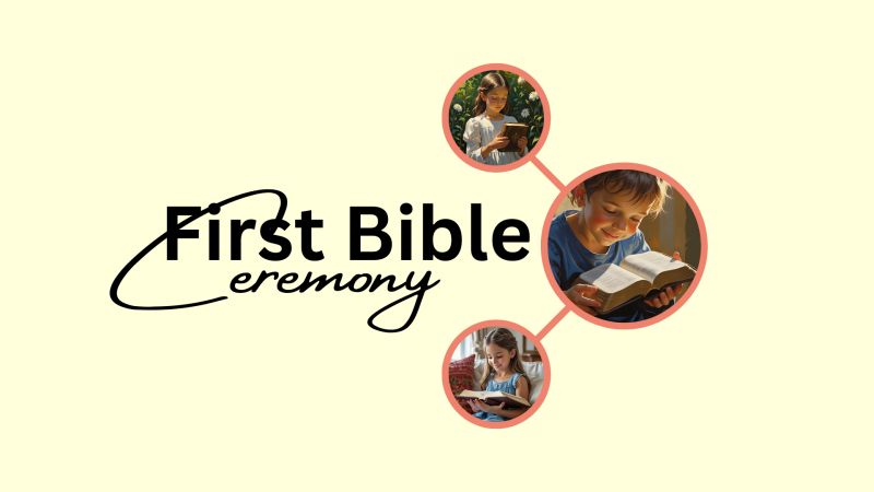 First Bible Ceremony