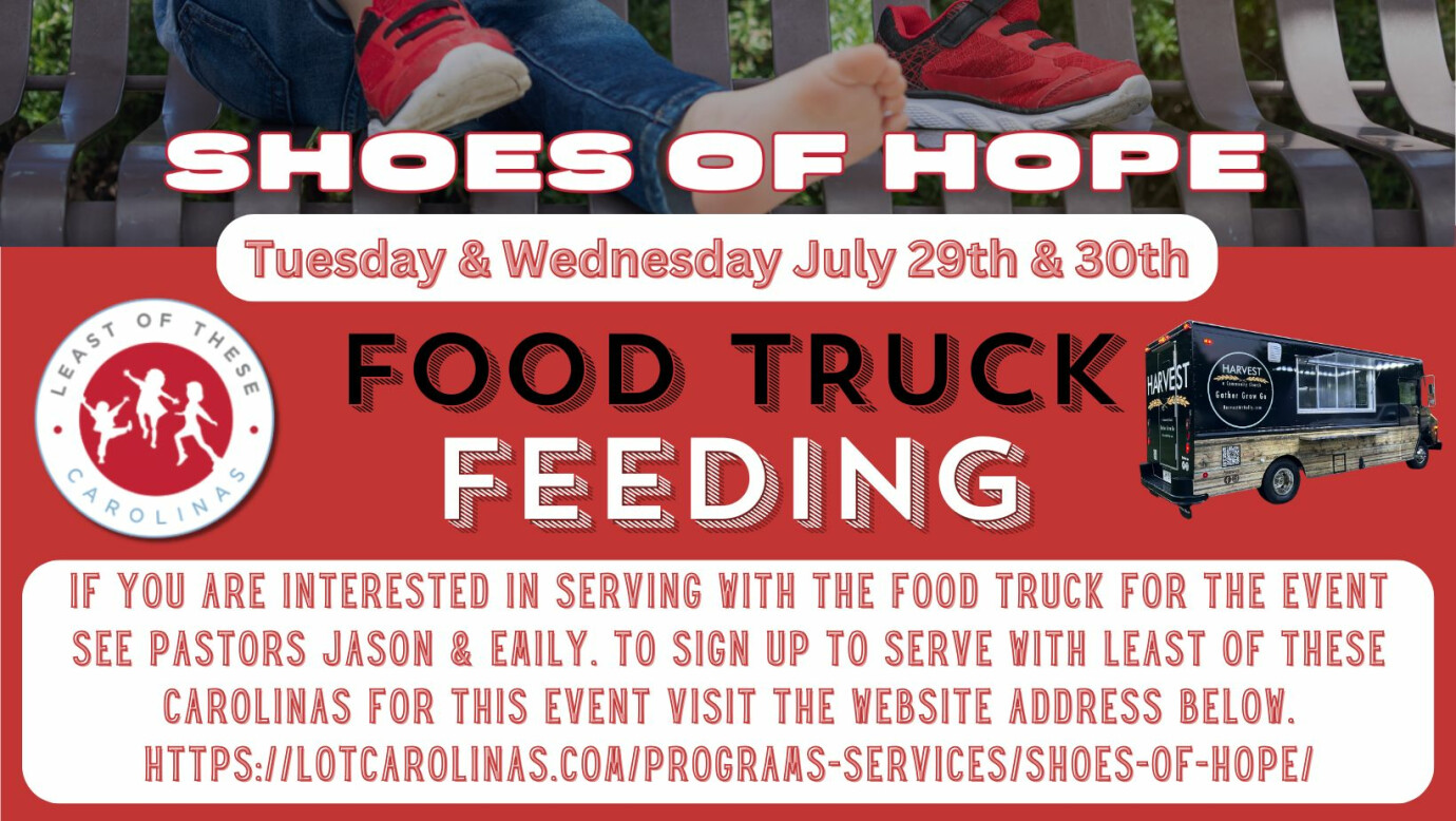 Least of These Carolinas "Shoes of Hope"