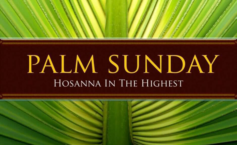 Palm Sunday Combined Service