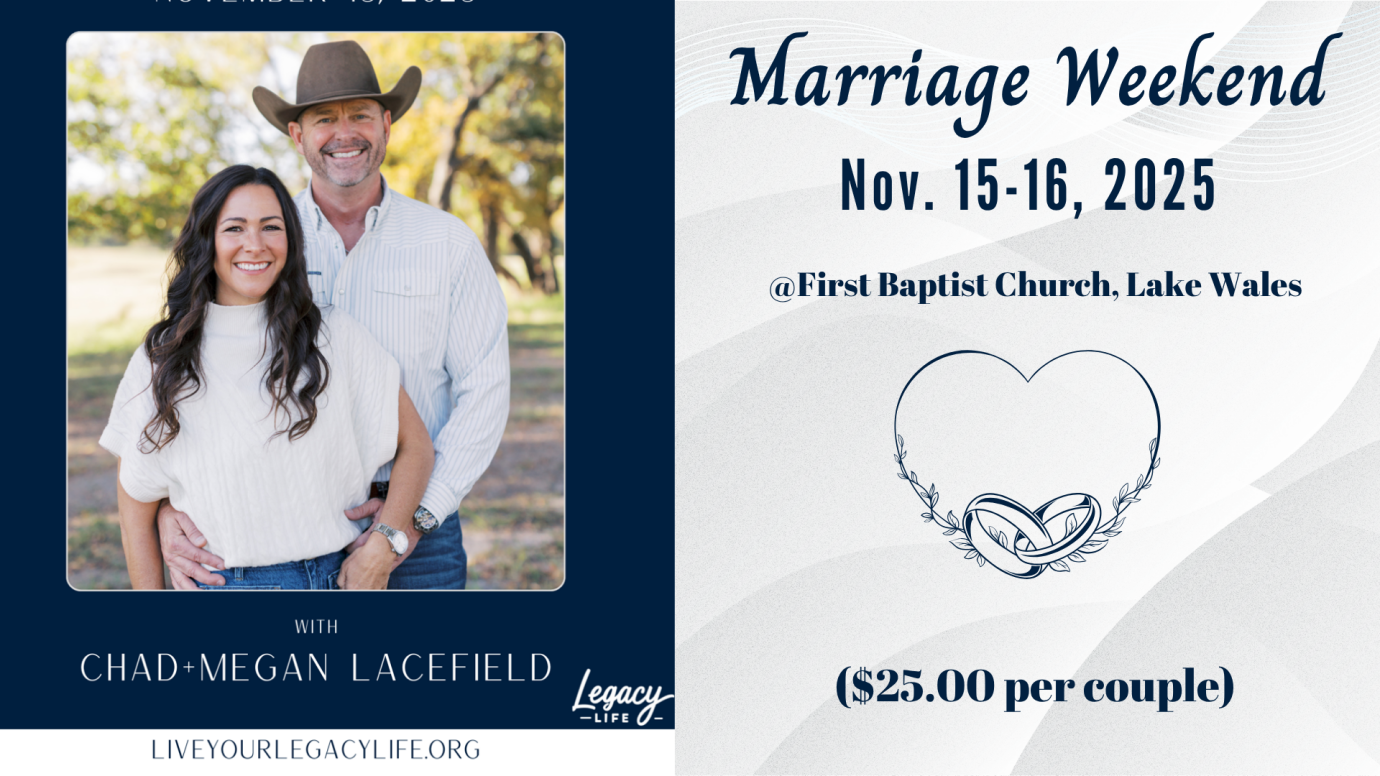 Marriage Weekend!