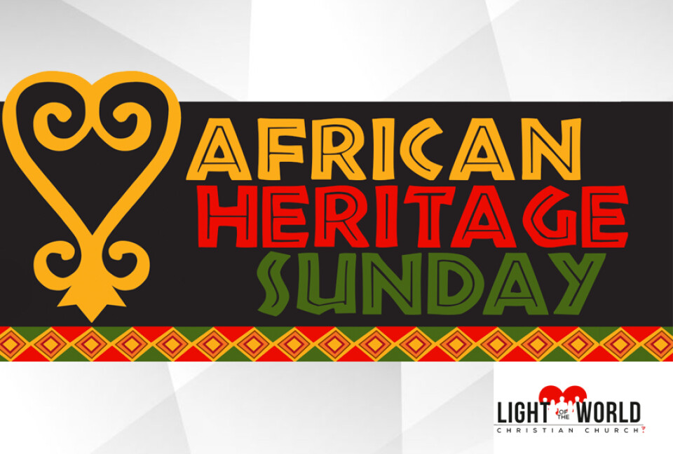 African Heritage Sunday