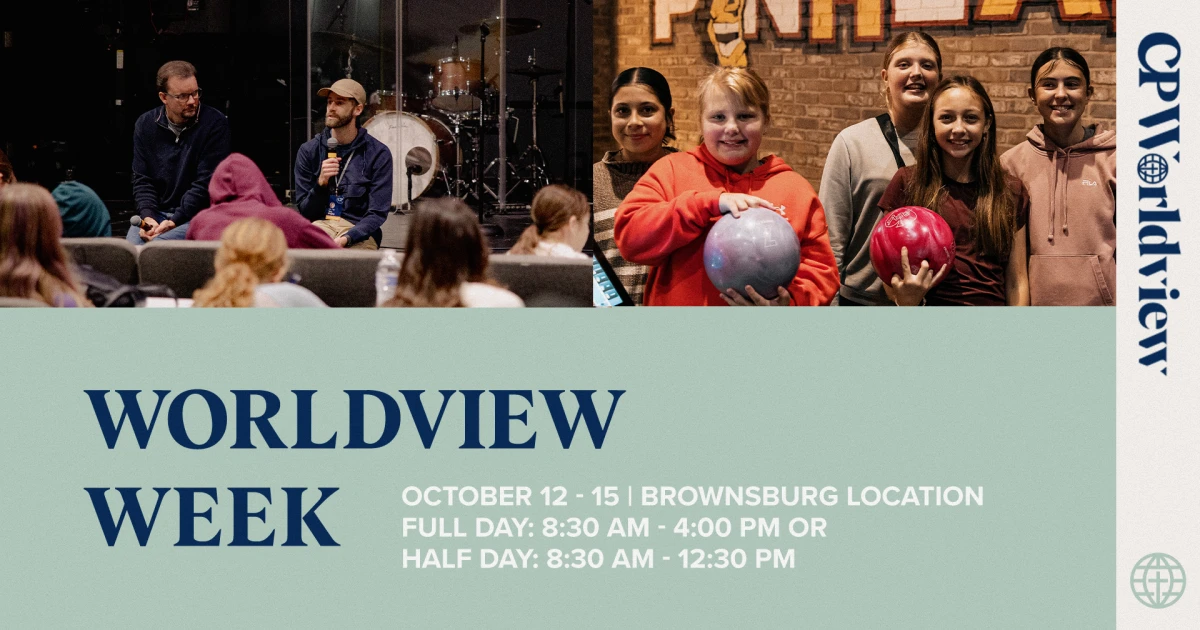 Worldview Week is a four-day, transformational experience for middle school students who want to have a ton of fun while discovering life-changing truths. Each morning will feature engaging sessions led by Connection Pointe&rsquo;s Worldview...