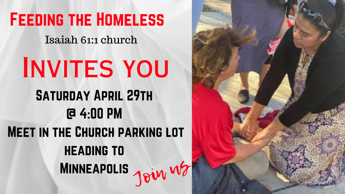 4:00 PM Feeding the Homeless 