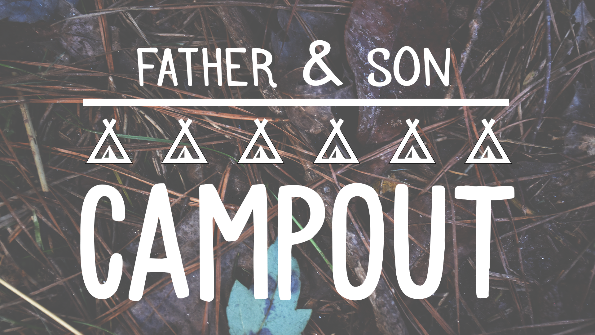 Father-Son Campout - CANCELED