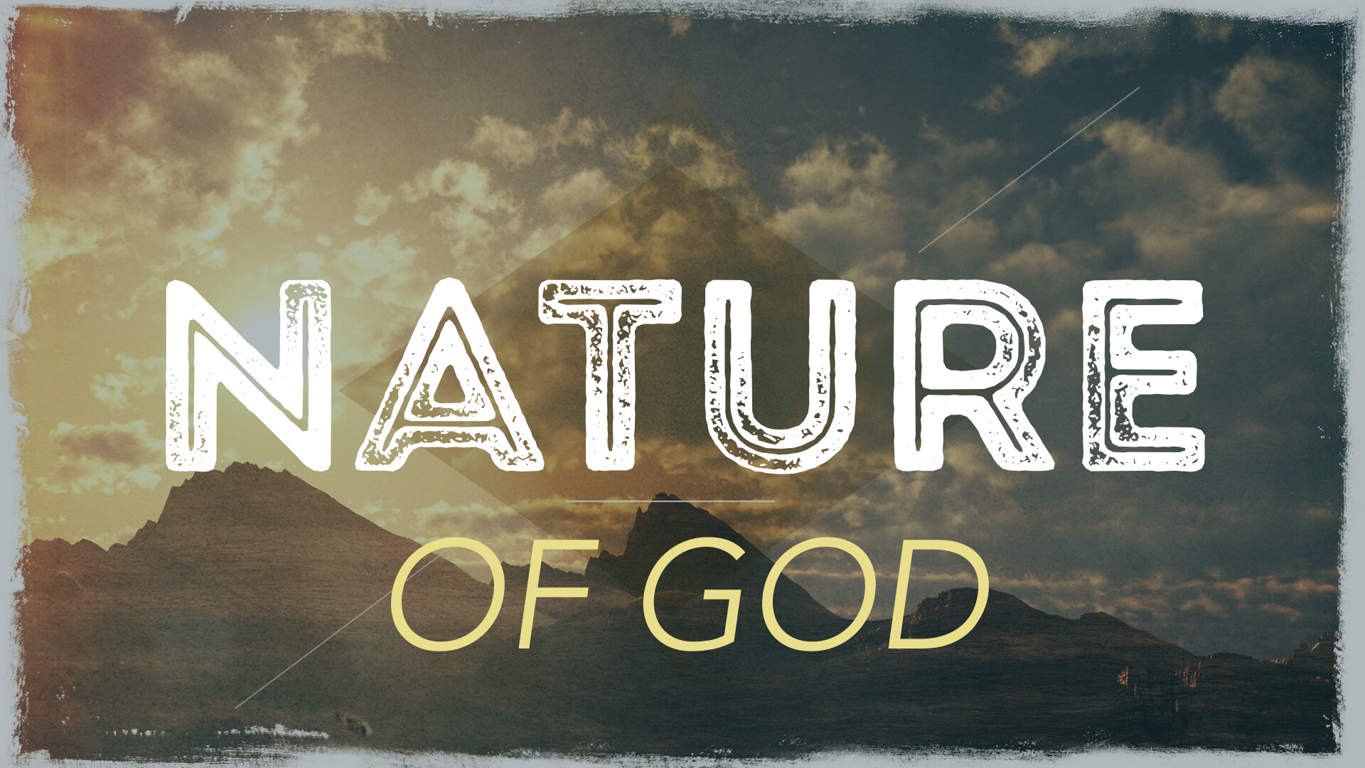 Nature of God - Truth (Video) episode artwork
