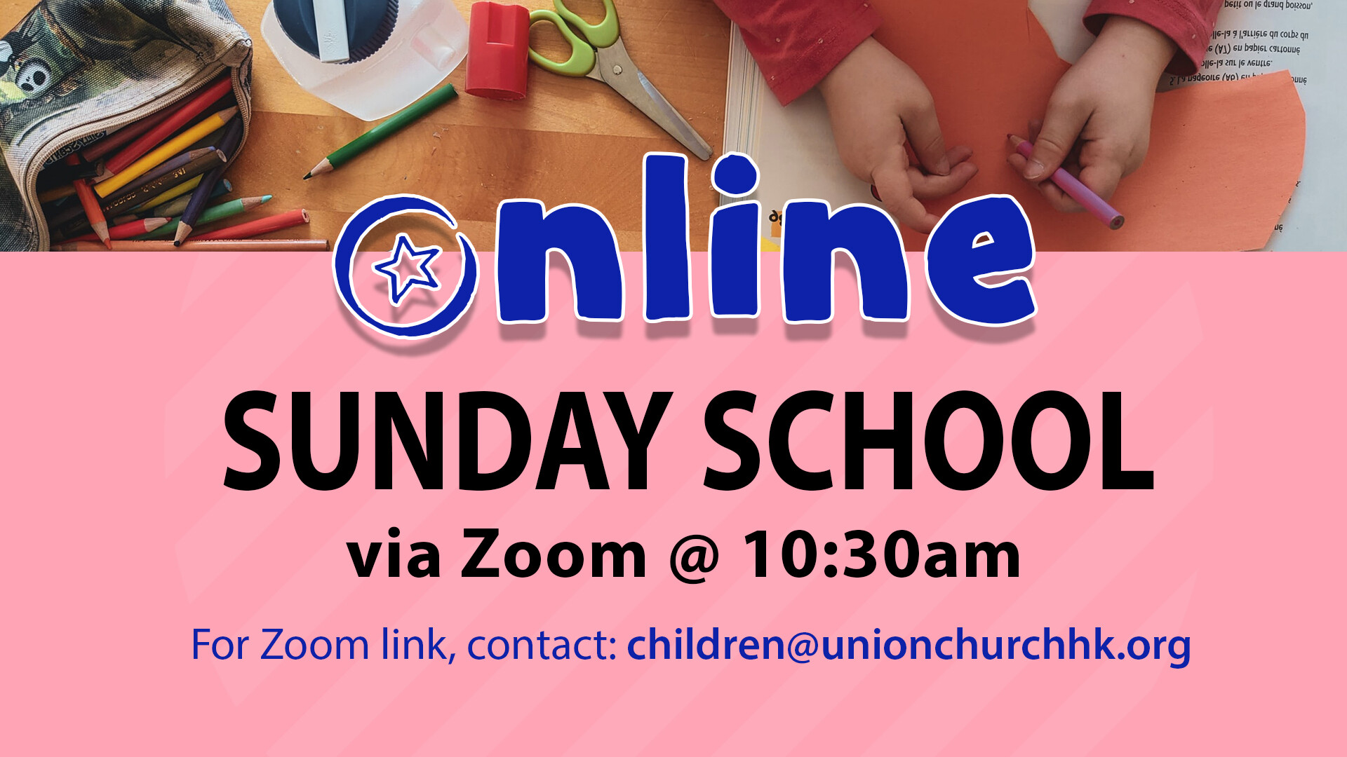 Sunday School online at Union Church
