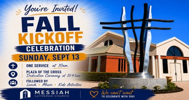 10am Plaza of the Cross and Fall Kickoff