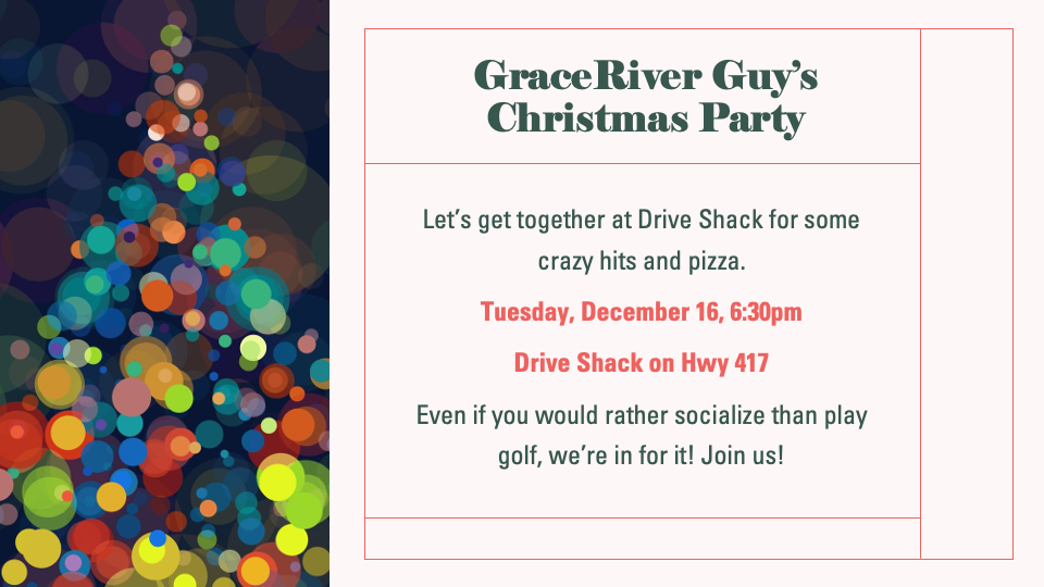 Men's Christmas Party
