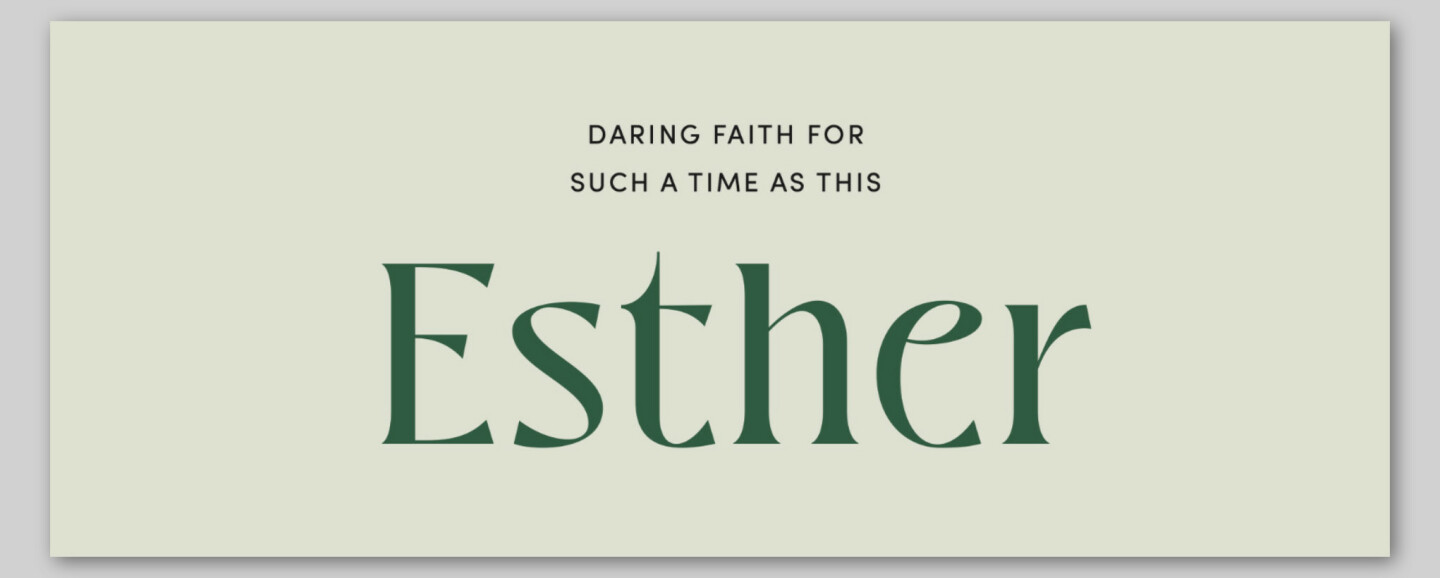 Esther - Thursdays 10:00 AM