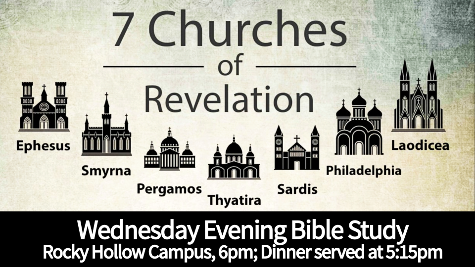 Wednesday Evening Bible Study (WEBS) & Dinner 