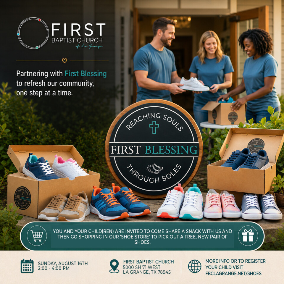 First Blessings: Shoe Ministry