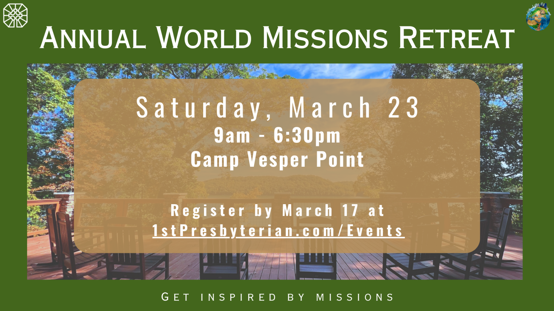 Annual World Missions Retreat