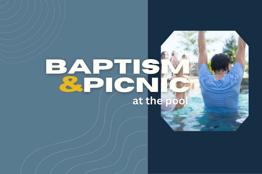 Baptism and picnic at the Pool