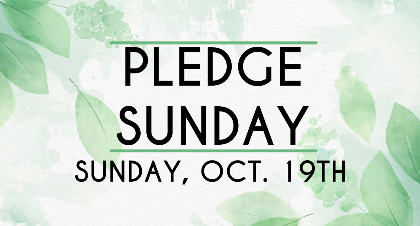 Pledge Sunday