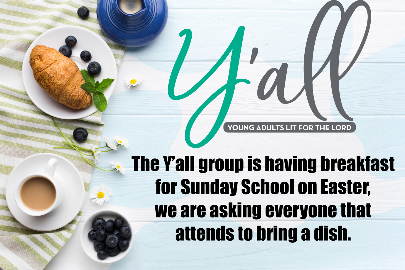 Y'alls Breakfast - Sunday School on Easter