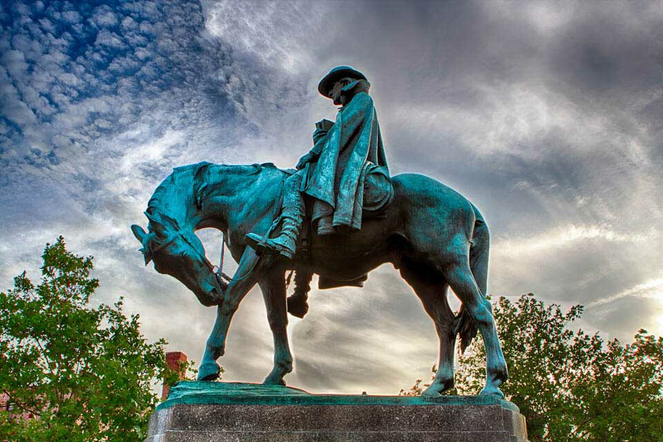 Asbury statue in Washington, DC
