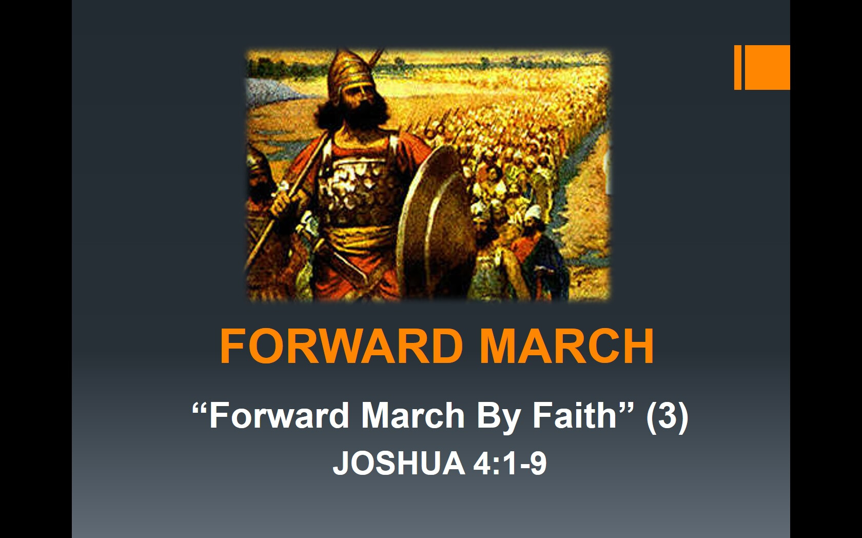 Forward March By Faith (3)