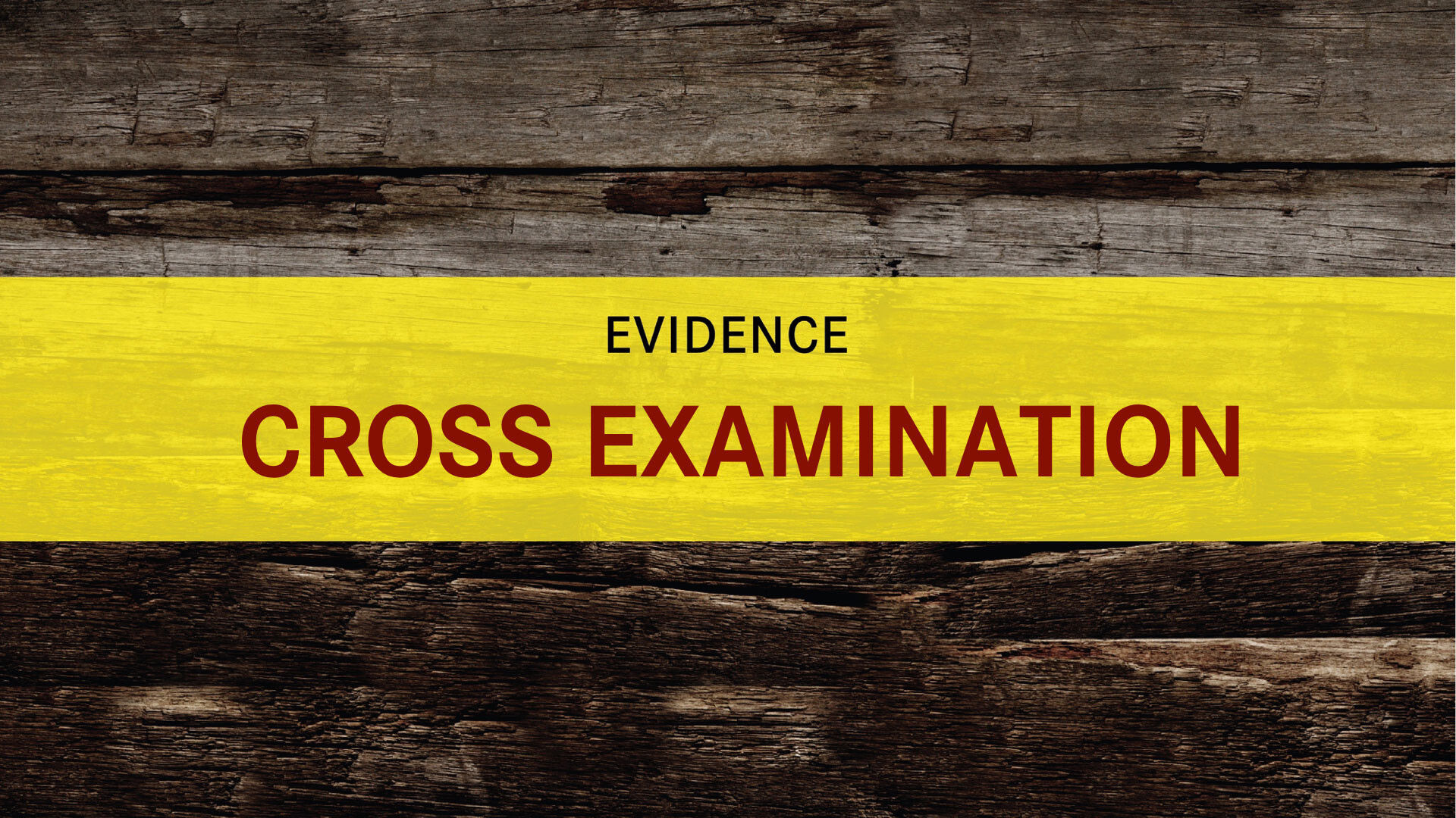 Cross Examination (Audio) episode artwork