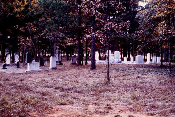 Pickens Cemetery Fall 1967