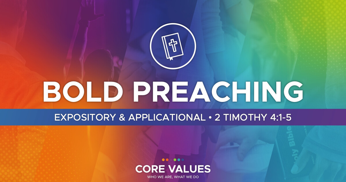 Bold Preaching: Expository And Applicational | Sermons | Coram Deo ...