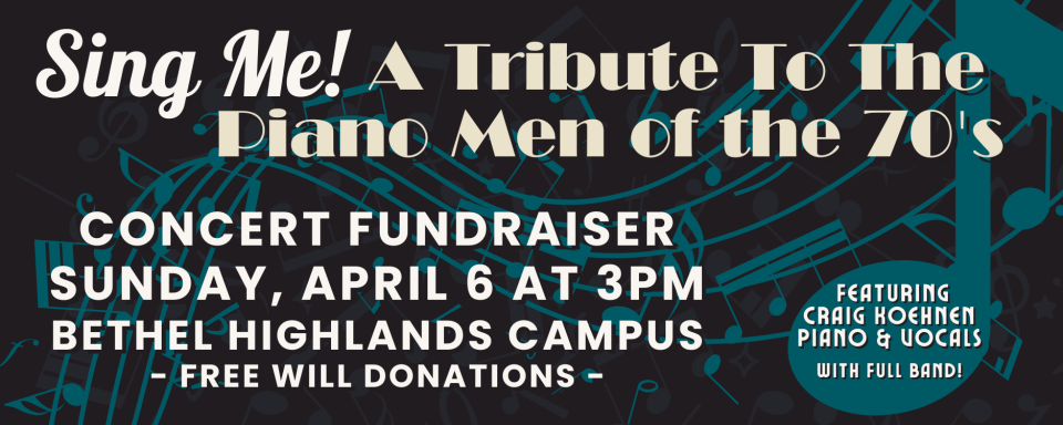 Concert Fundraiser: 70's Piano Men