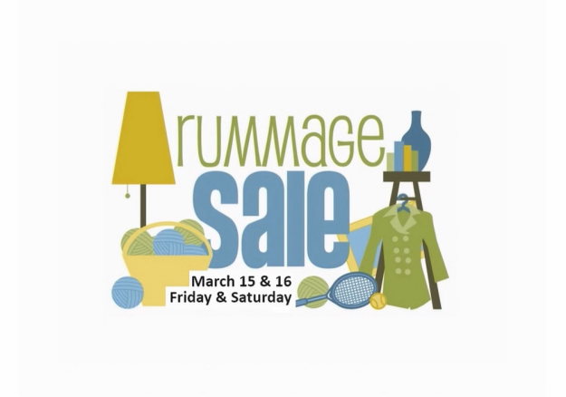 Missions Rummage Sale - March 15 & 16