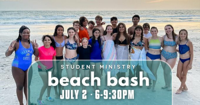 Student Ministry - Beach Bash