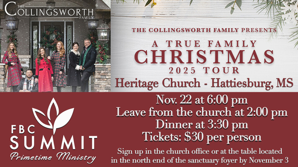 Primetime- Collingsworth Family Christmas Concert