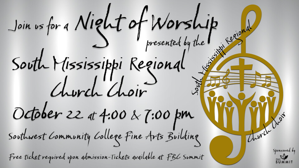 South Mississippi Regional Church Choir Concert