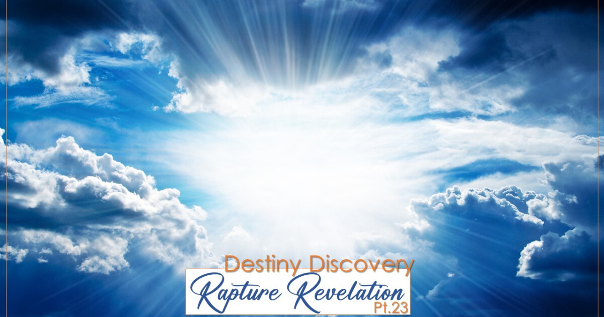 Rapture Revelation Session 23 | Sermons | The Point Christian Fellowship