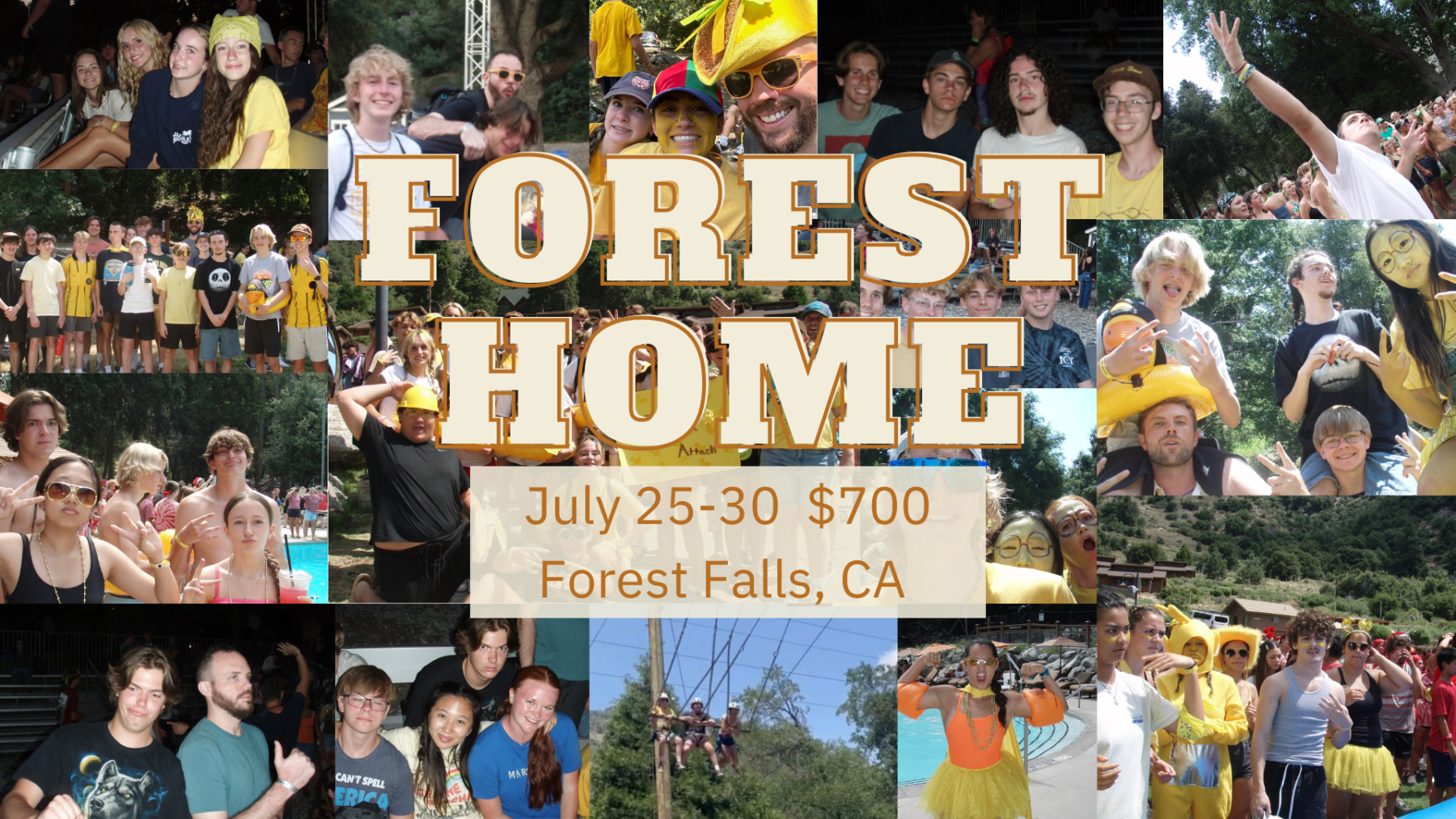 High School Camp @ Forest Home