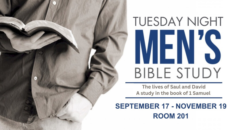 Men's Bible Study - Fall 2024