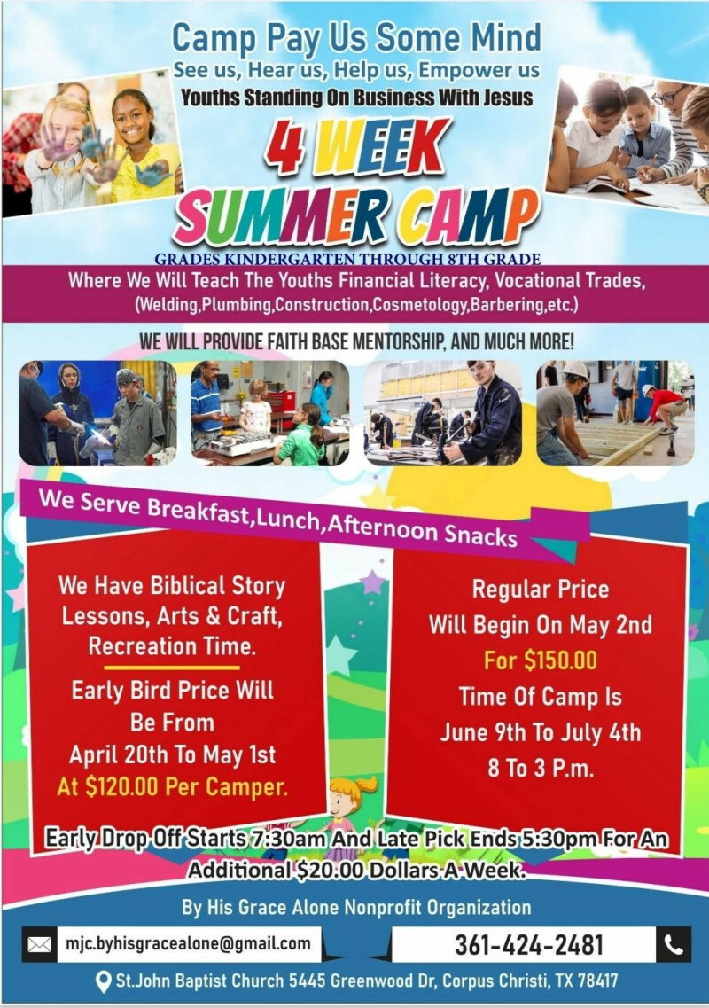 Pay Us Some Mind Summer Camp