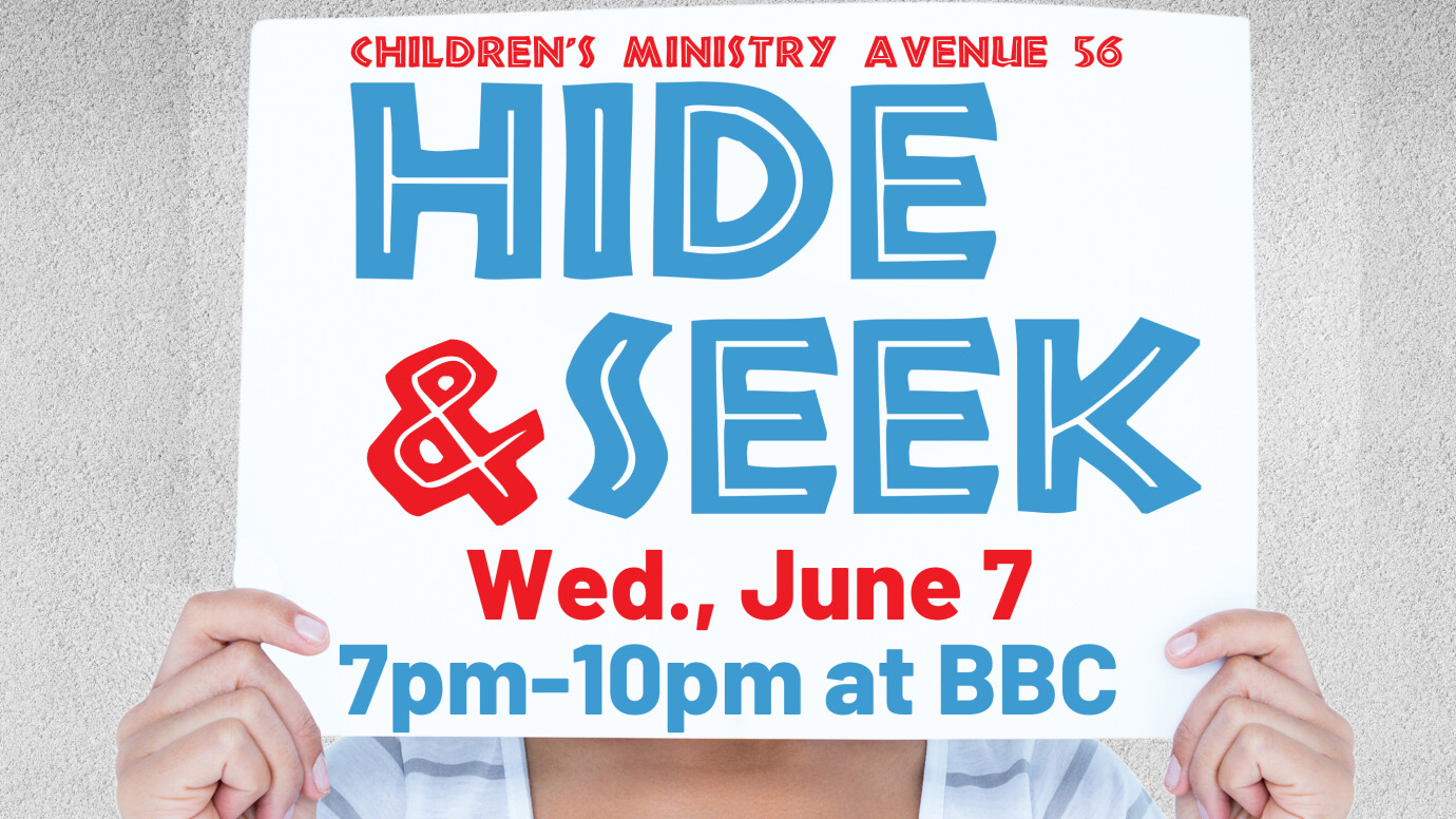 Children's Ministry AVE 56 - Hide & Seek