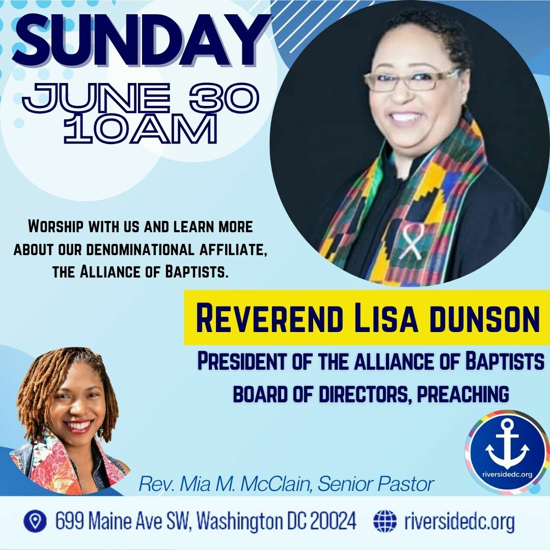 Rev. Lisa Dunson, guest preacher