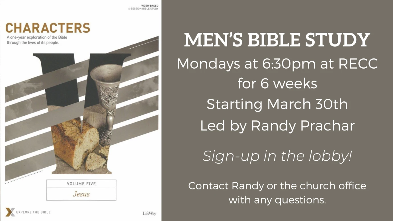 Men's Bible Study 