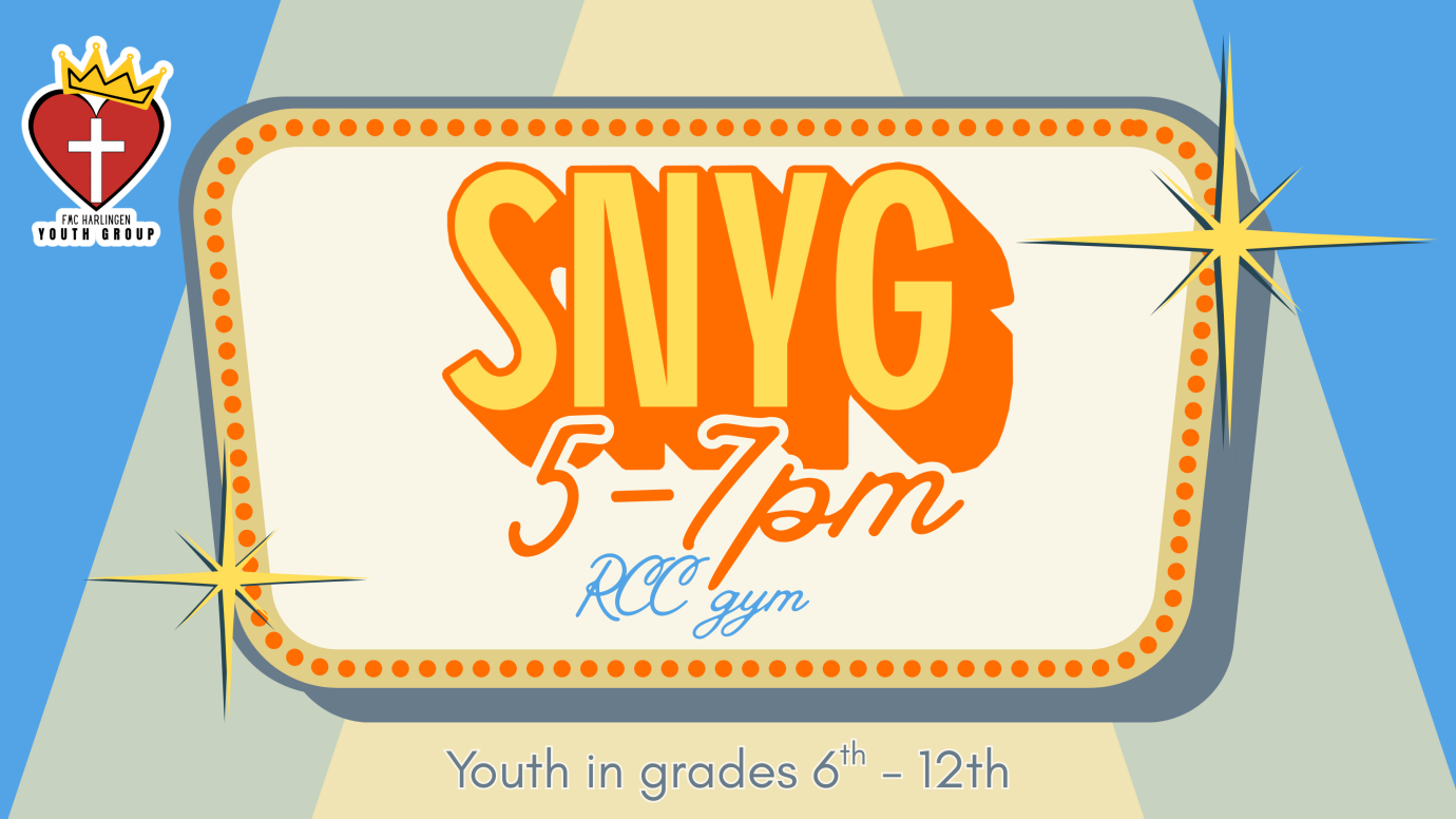 Sunday Night Youth Group
